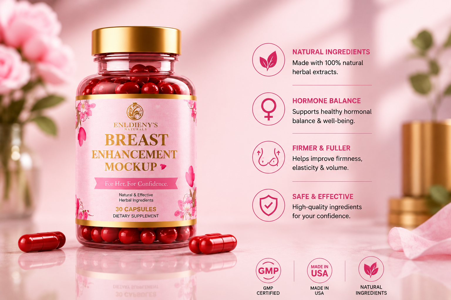 ENLDIENY'S Breast Gainer