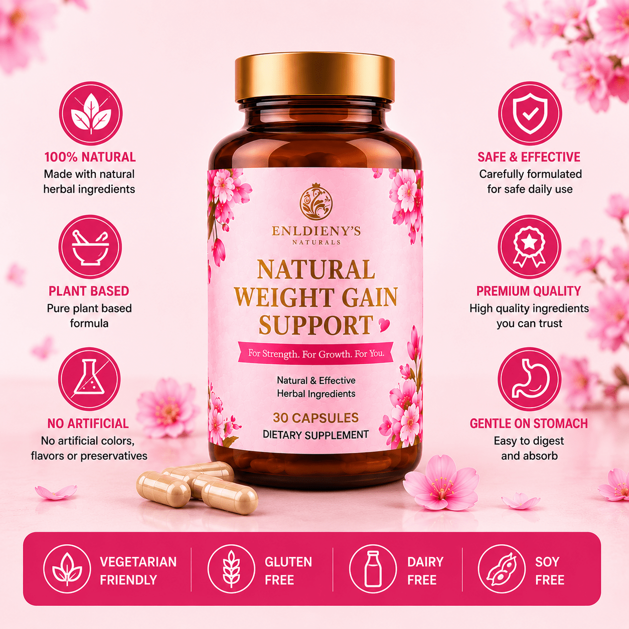 ENLDIENY'S Natural Weight Gain - ENLDIENY'S -